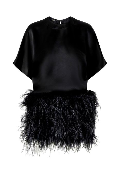 Abito Pinko donna 105738A2UUZ99 Sapientino Nero PINKO | Abiti | 105738A2UUZ99