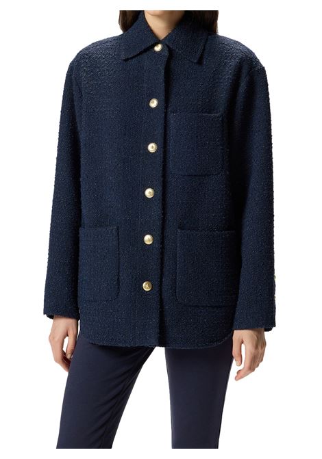 Giacca Pinko donna 105816A2VJG82 Ghiacciolo Blu PINKO | Giacche | 105816A2VJG82