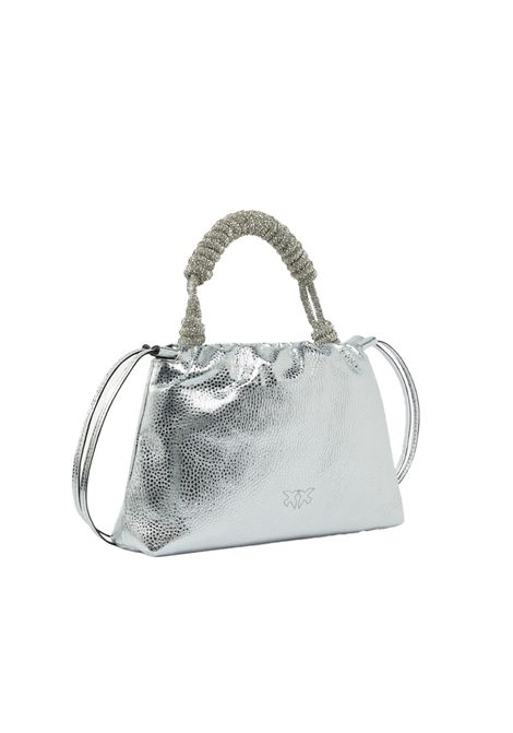 Borsa Pinko donna 105908A2WDZZFN Mini Clutch Manico Sp Argento PINKO | Borse | 105908A2WDZZFN