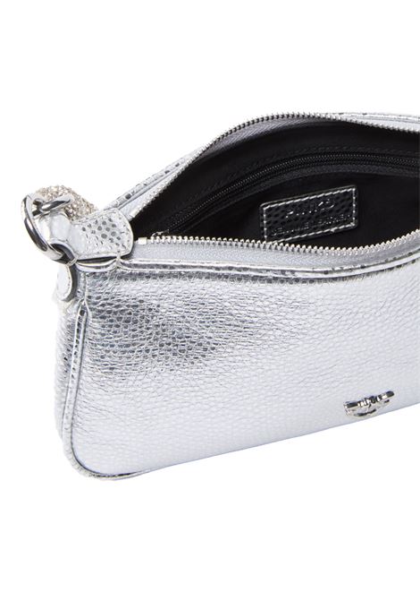 Borsa Pinko donna 105915A2WDZZFN Haòf Moon Baguette Mini argentata PINKO | Borse | 105915A2WDZZFN