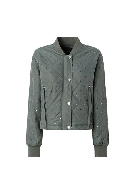 Giubbino Pinko donna 105985A2XWX84 Solana Verde PINKO | Giubbino | 105985A2XWX84