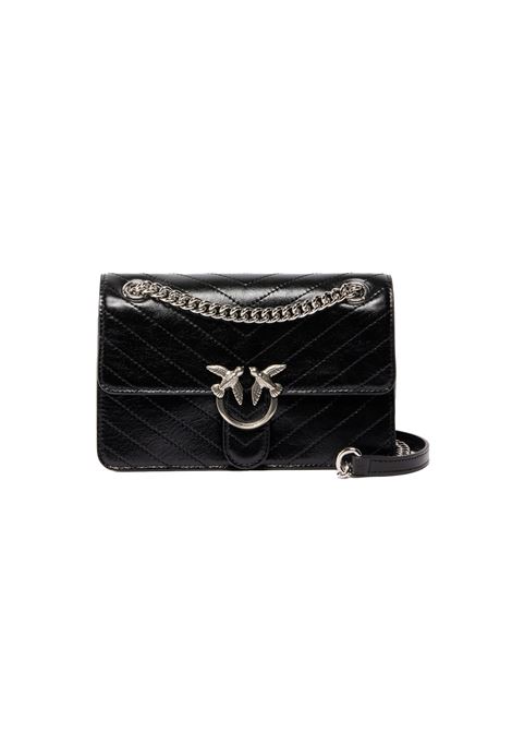 Borsa Pinko donna 106173A2JCZ99E Mini Love One Light Nera PINKO | Borse | 106173A2JCZ99E