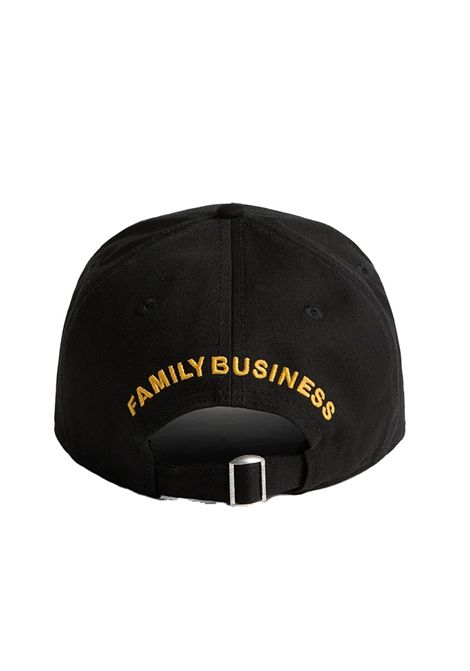 Cappello Dsquared2 uomo BCM055205C000012124 nero patch DSQUARED2 | Cappelli | BCM055205C000012124