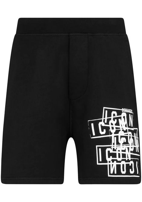 Bermuda Dsquared2 uomo S79MU0060S25516900 nero DSQUARED2 | Bermuda | S79MU0060S25516900