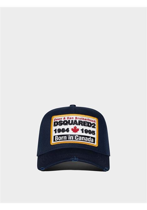 D2 patch baseball cap DSQUARED2 | Cappelli | BCM055205C0003073
