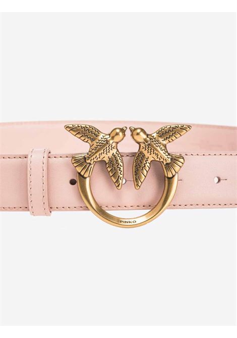 Cintura love bird in pelle PINKO | Cinture | 100125A0F1O81Q