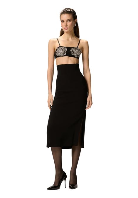 Top Pinko donna 106622A31P Z99 Dress To Impress Barbabietole Nero PINKO | Top | 106622A31PZ99