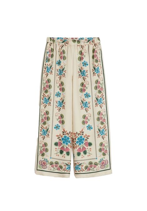 Pantalone WEEKEND donna SNACK 2615131032600 Avorio regular twill seta tasche WEEKEND | 2615131032600001